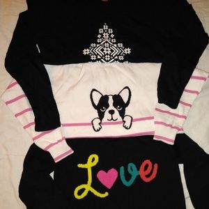 1989 Place Girls sweaters size 10/12 lot of 3